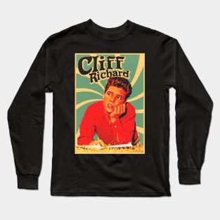 Cliff Richard // Vintage 1960s Fan Design Long Sleeve T-Shirt